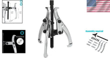 Load image into Gallery viewer, 8-Inch 3-Jaw Gear Puller Tool - Durable CR-V Steel for Gears, Pulleys &amp; Bearings