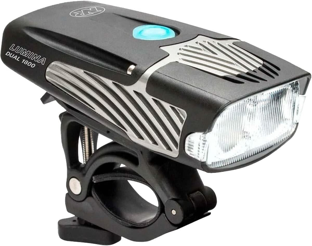 Bright 1800 Lumen Water-Resistant Bike Light with Side Markers for Visibility