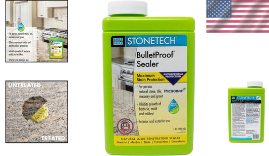 1 Quart Bulletproof Sealer - Water-Based Formula for Long-Lasting Stain Defense