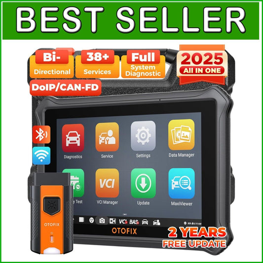 D1 Lite Bidirectional Scan Tool – 2025 Automotive Diagnostics with 2-Year Fre...