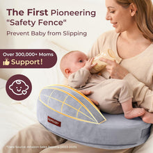 Load image into Gallery viewer, Versatile Nursery Nursing Pillow - Safety Design &amp; Cozy Memory Foam Support