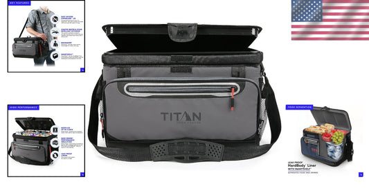 Arctic Zone 48 Can Zipperless HardBody Cooler with Deep Freeze Insulation