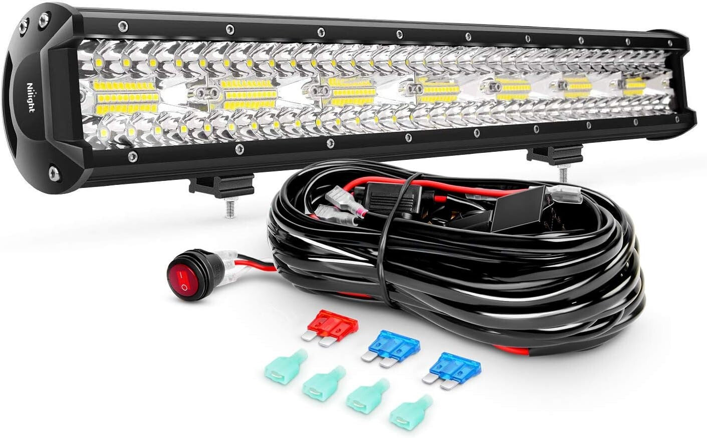 Bright 42000LM LED Light Bar with Durable Aluminum Build and 2-Year Warranty