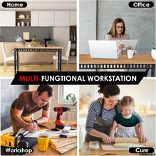 Load image into Gallery viewer, Multi-Level Height Adjustable Workbench with 4 AC Outlets for Garage and Home