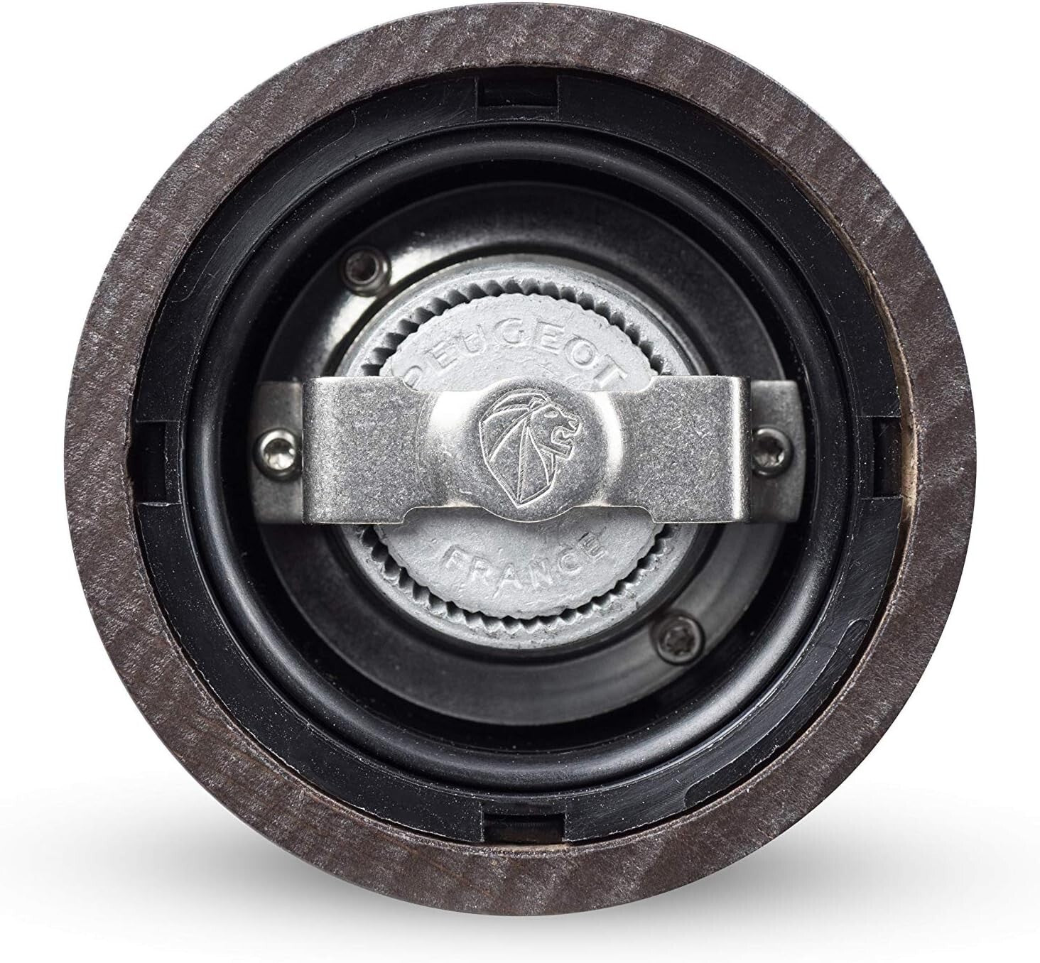 Crafted Chocolate Beechwood Pepper Mill - Adjustable Grind for Culinary Mastery