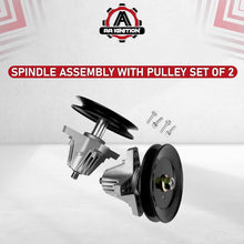 Load image into Gallery viewer, 2-Pack Replacement Spindle Assembly with Pulley for 42" Mowers - OEM Compatible