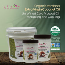 Load image into Gallery viewer, Large 1 Gallon Extra Virgin Coconut Oil - Healthy Cooking &amp; Natural Skincare
