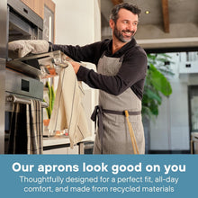 Load image into Gallery viewer, Versatile Cooking Apron with Pockets - Sustainable Design for Chefs &amp; Creatives