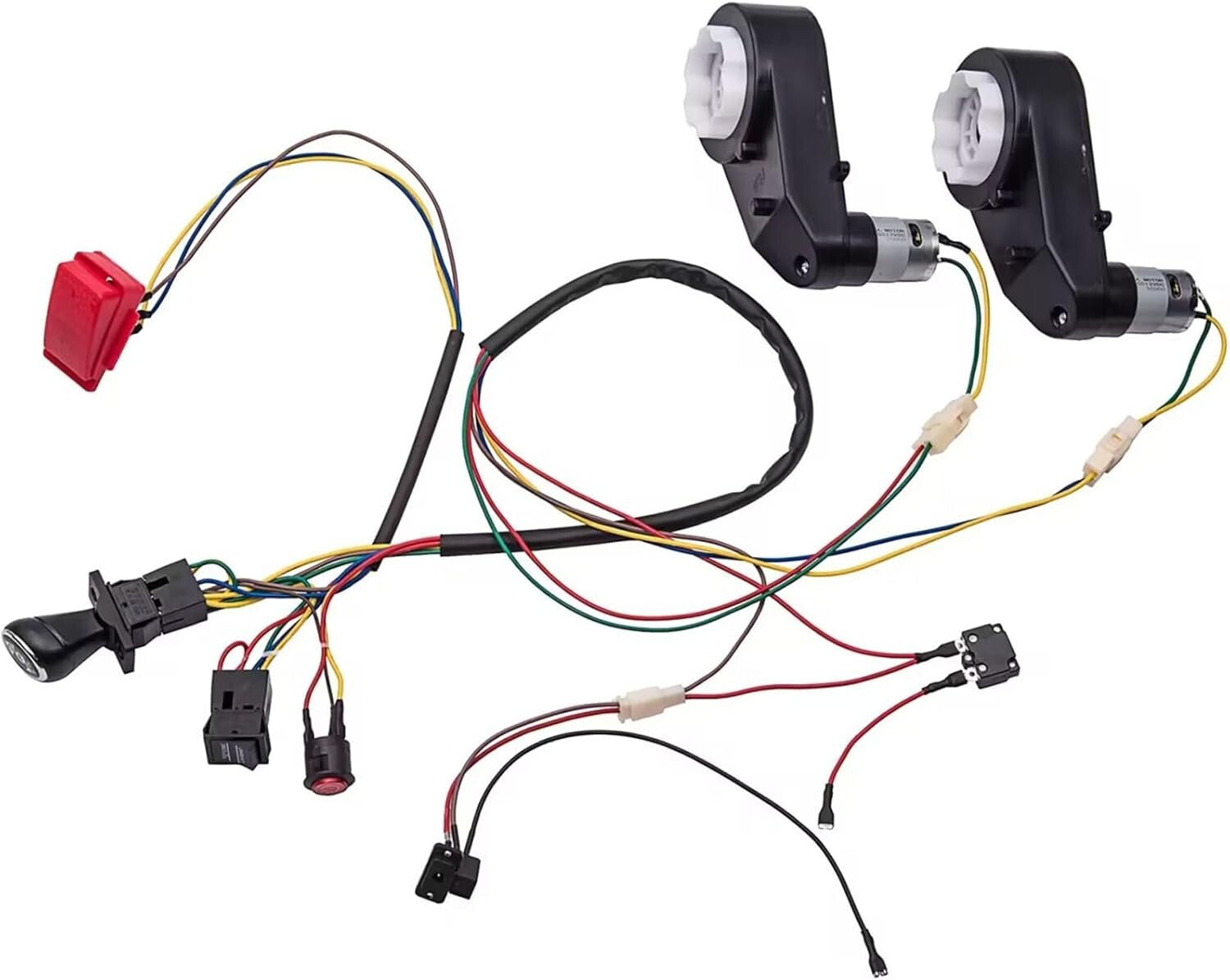 Children's DIY Electric Car Gearbox and Wiring Kit - Fun Modification Parts