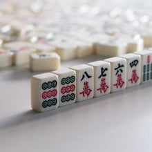 Load image into Gallery viewer, Family-Friendly Mahjong Game Set with 146 Tiles &amp; Beautiful Storage Case