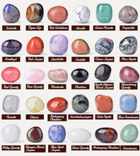 Load image into Gallery viewer, Extra Large Polished Stone Set: 25 Mixed Gemstones for Reiki &amp; Chakra Balancing