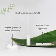 Load image into Gallery viewer, 100% Natural Cotton Regular Tampons with Leak-Proof Protection - 384 Count