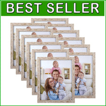 Load image into Gallery viewer, Stylish Rustic Wood Grain 8x10 Frames - Perfect for Wall and Tabletop Decor