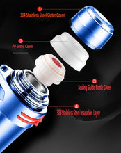 Load image into Gallery viewer, Portable 86oz Insulated Thermos with Adjustable Strap - Perfect for Hiking