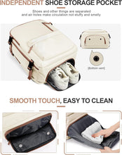 Load image into Gallery viewer, Multi-Functional 40L Backpack for Travel - Laptop Holder &amp; Shoe Compartment
