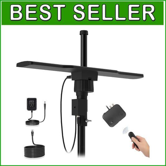 Dual Polarized 2025 Outdoor TV Antenna: 99 Channels & 35ft Cable Included