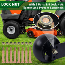 Load image into Gallery viewer, Professional Grade 8-Pack 5 Inch Lawn Mower Deck Wheels - Smooth Performance