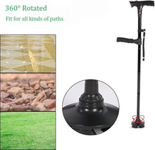 Load image into Gallery viewer, Versatile Walking Cane for Men &amp; Women - Adjustable Length &amp; Built-in Light