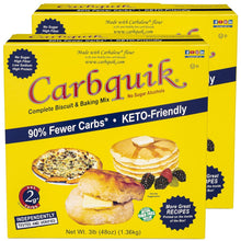 Load image into Gallery viewer, Versatile 3 lb Wheat Keto Baking Mix for Pancakes, Pizza &amp; Biscuits - 2-Pack