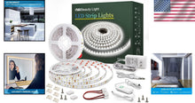 Load image into Gallery viewer, Customizable LED Strip Lights Kit with Dimmer - Ideal for Stylish Interiors