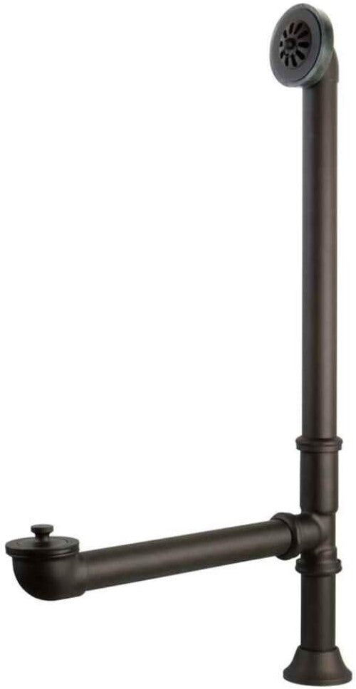 Corrosion-Resistant Vintage Drain Stopper for Clawfoot Tubs - 27-5/8-inch Size