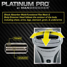 Load image into Gallery viewer, MANGROOMER Lithium Battery Body Groomer – Ideal for Manscaping &amp; Trimming