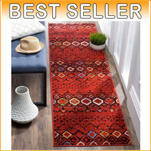 Load image into Gallery viewer, Non-Shedding &amp; Stain Resistant Runner Rug - Ideal for Entryways &amp; Living Rooms