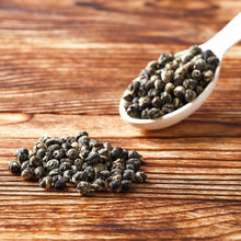 Load image into Gallery viewer, Elegant Jasmine Dragon Pearls - 16oz Green Tea - Ideal For Gifting &amp; Enjoyment