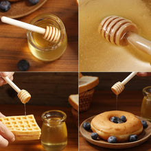 Load image into Gallery viewer, 150 Eco-Friendly 3-Inch Wooden Honey Dipper Sticks for Elegant Gifting