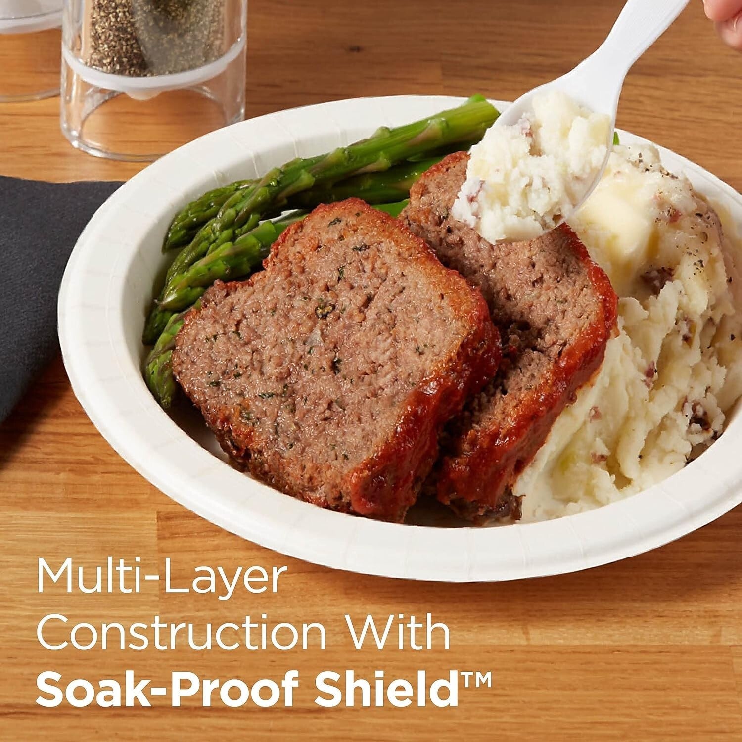 Elegant 8.5" Dixie Pathways Plates - 500 Count Medium-Weight for Any Occasion