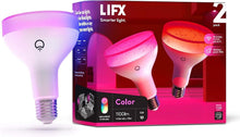 Load image into Gallery viewer, Weatherproof Smart BR30 LED Light Bulbs, 1100 Lumens, Dimmable, Indoor/Outdoor