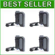 Load image into Gallery viewer, Professional Pocket Microscope with LED Light &amp; Smartphone Clip - Set of 4