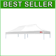 Load image into Gallery viewer, Lightweight Rectangular Canopy Cover 10x20ft - White Polyester Replacement