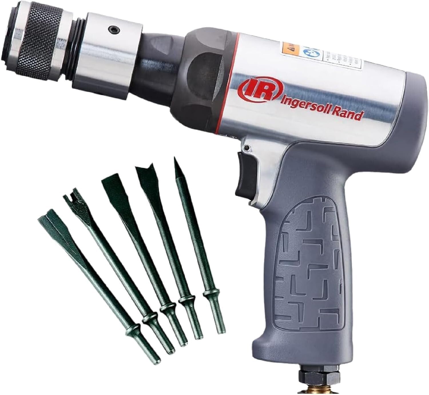 Vibration-Reduced AIR Hammer Kit with Quick-Change Chisels - Ultra Efficient
