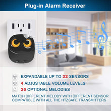 Load image into Gallery viewer, DIY Wireless Motion Sensor Alert System - Instant Setup &amp; Long-Range Monitoring