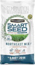 Load image into Gallery viewer, Kentucky Bluegrass &amp; Ryegrass Mix - Smart Seed 20 lb for Lush Northeastern Lawns