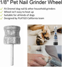 Load image into Gallery viewer, 1/8'' Dog Nail Grinder Bit - Professional Diamond Attachment for Pets