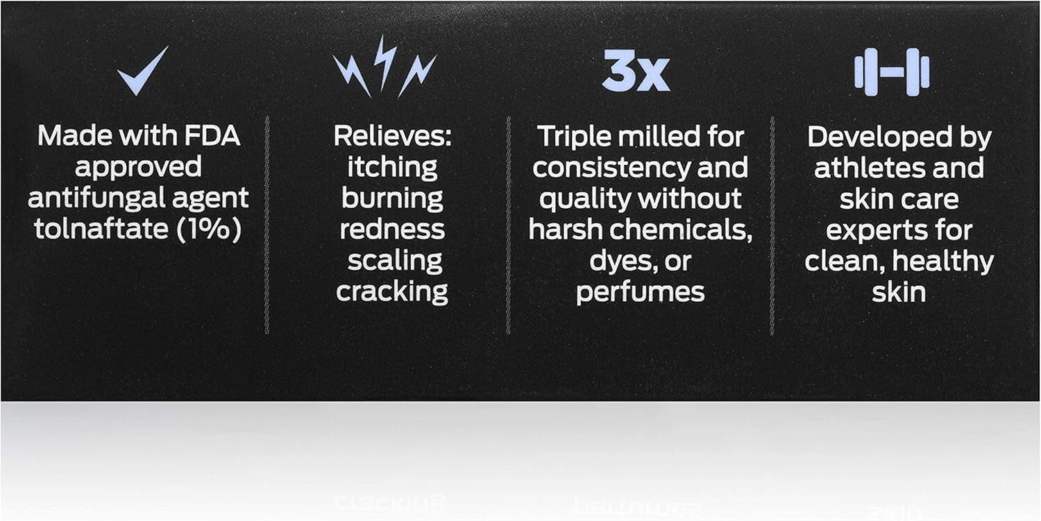 Defense Antifungal Medicated Bar Soap 5-Pack | Fight Jock Itch & Athlete's Foot