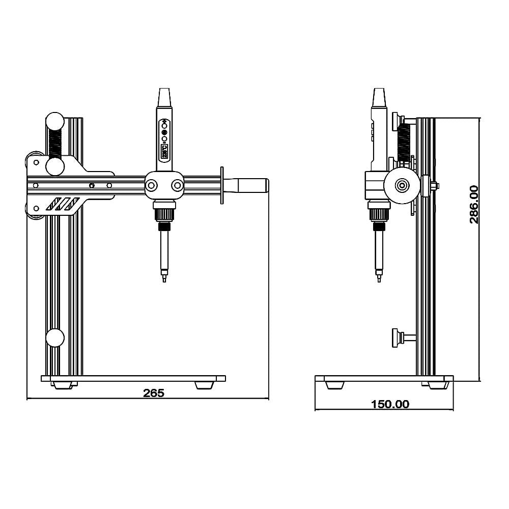 All-in-One Heat Set Insert Tool with Digital Control for 3D Printing Enthusiasts