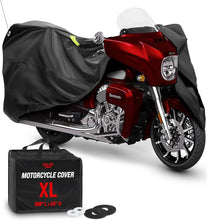 Load image into Gallery viewer, Ultimate Extra Large Heavy Duty Motorcycle Cover – Waterproof, Reflective Shield