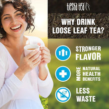 Load image into Gallery viewer, Caffeinated Raspberry Passionfruit Black Tea Blend - Perfect for Hot or Iced