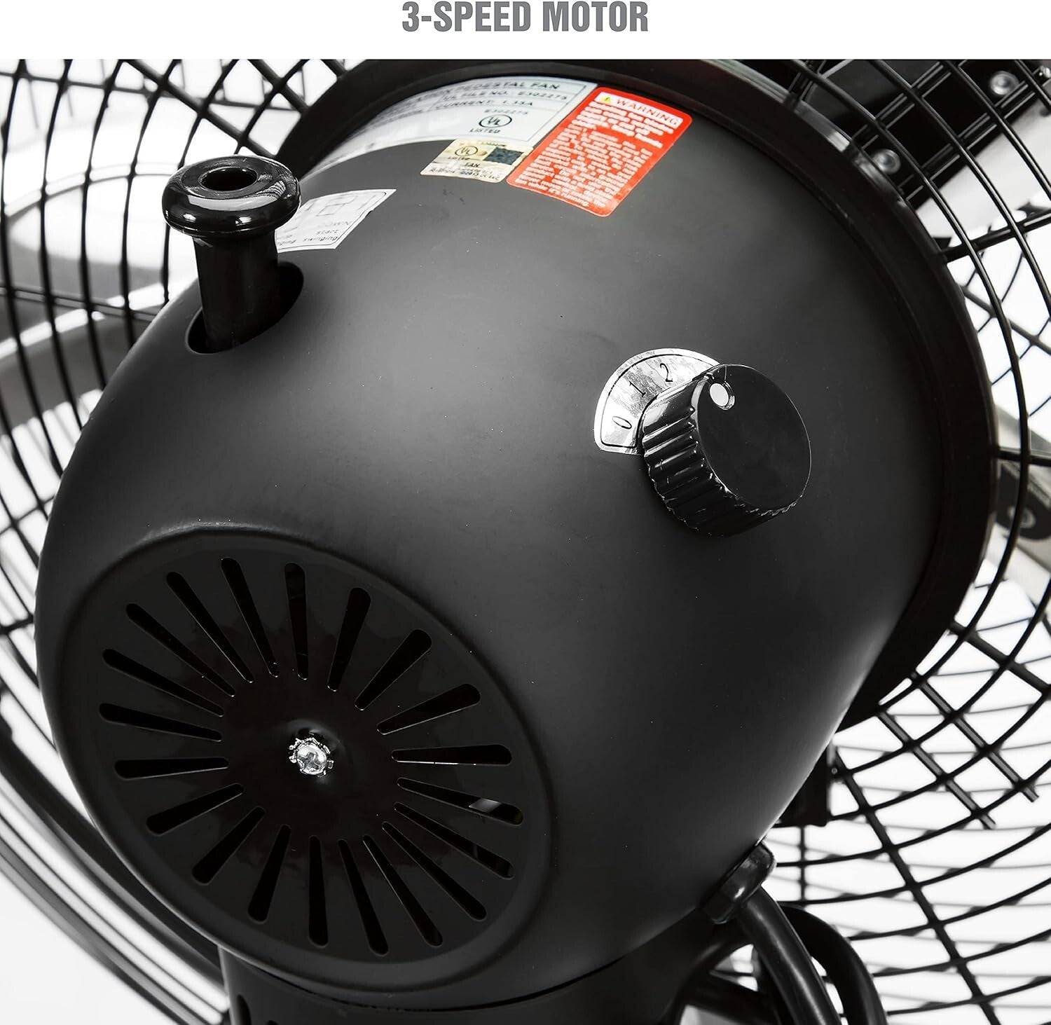 High-Efficiency 20" Oscillating Fan with 4500 CFM Airflow for Large Spaces