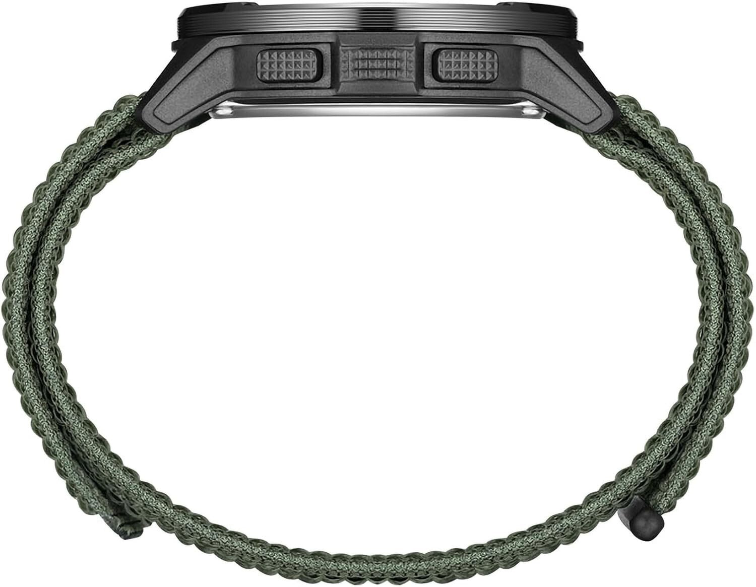 Lightweight Men's Digital Military Watch with Pedometer & Adjustable Nylon Strap