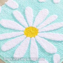 Load image into Gallery viewer, Floral 24x48 Inch Non-Slip Microfiber Bath Rug - Soft, Absorbent &amp; Stylish