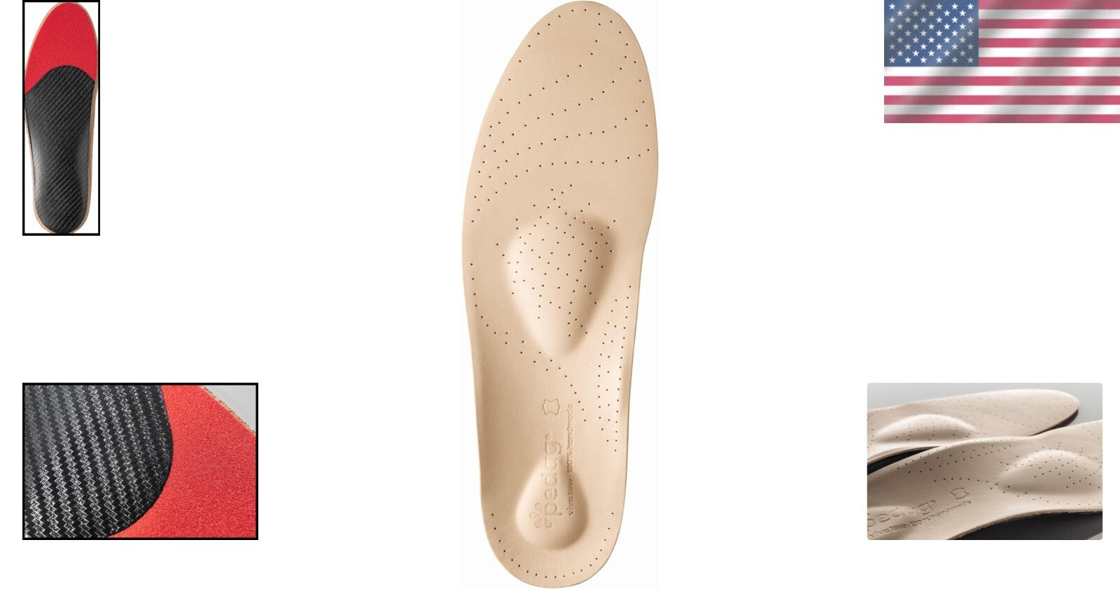 Viva Low Orthotic Insoles - Odor-Control, Metatarsal Support for All Day Comfort