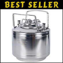 Load image into Gallery viewer, Lightweight 1.6 Gallon Mini Keg System with Real-Time Carbonation Control