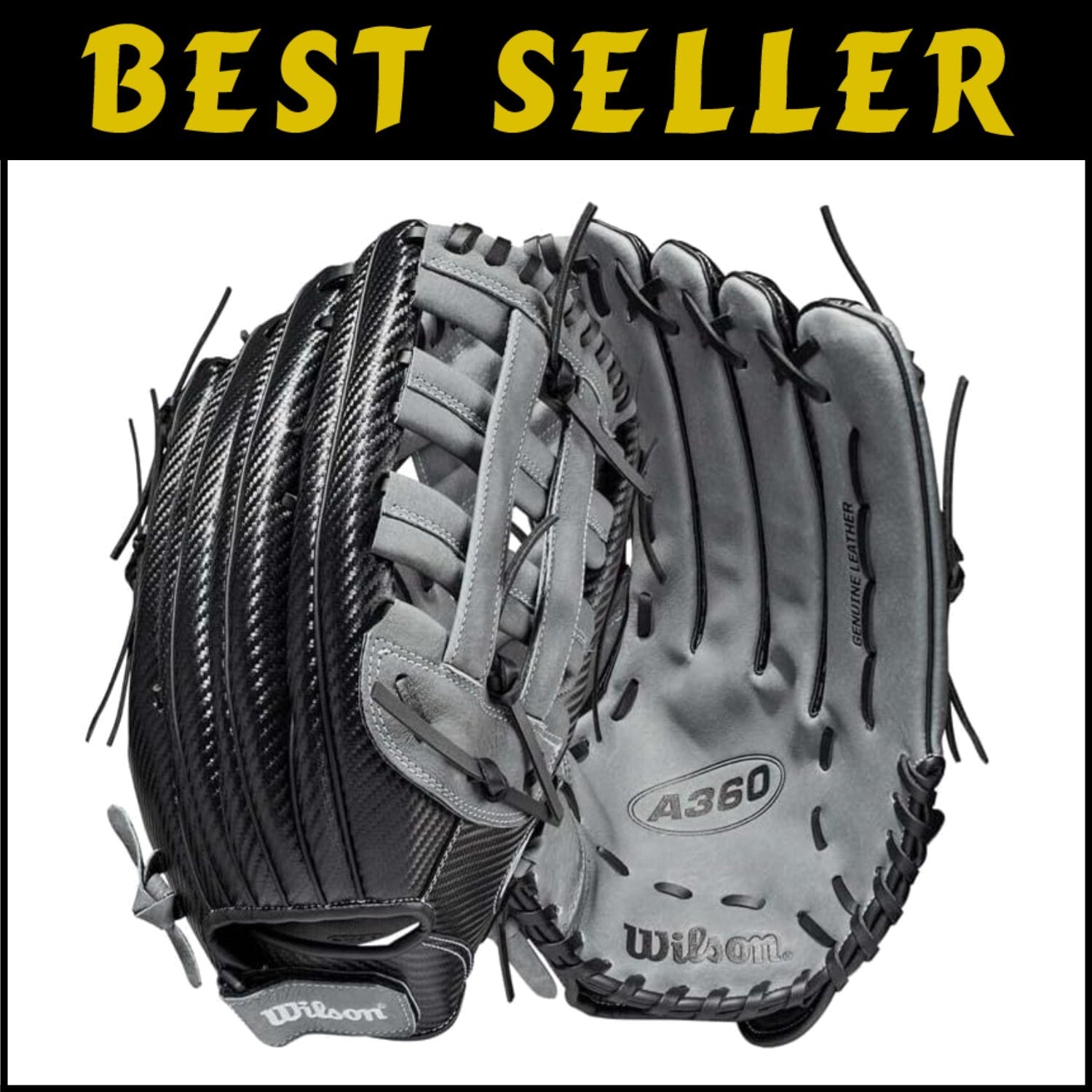 2021 A360 15" Right Hand Throw Softball Glove - Lightweight Performance