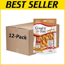 Load image into Gallery viewer, Good n Fun 18 Count Rawhide Twists: Triple Flavor Treats for All Life Stages