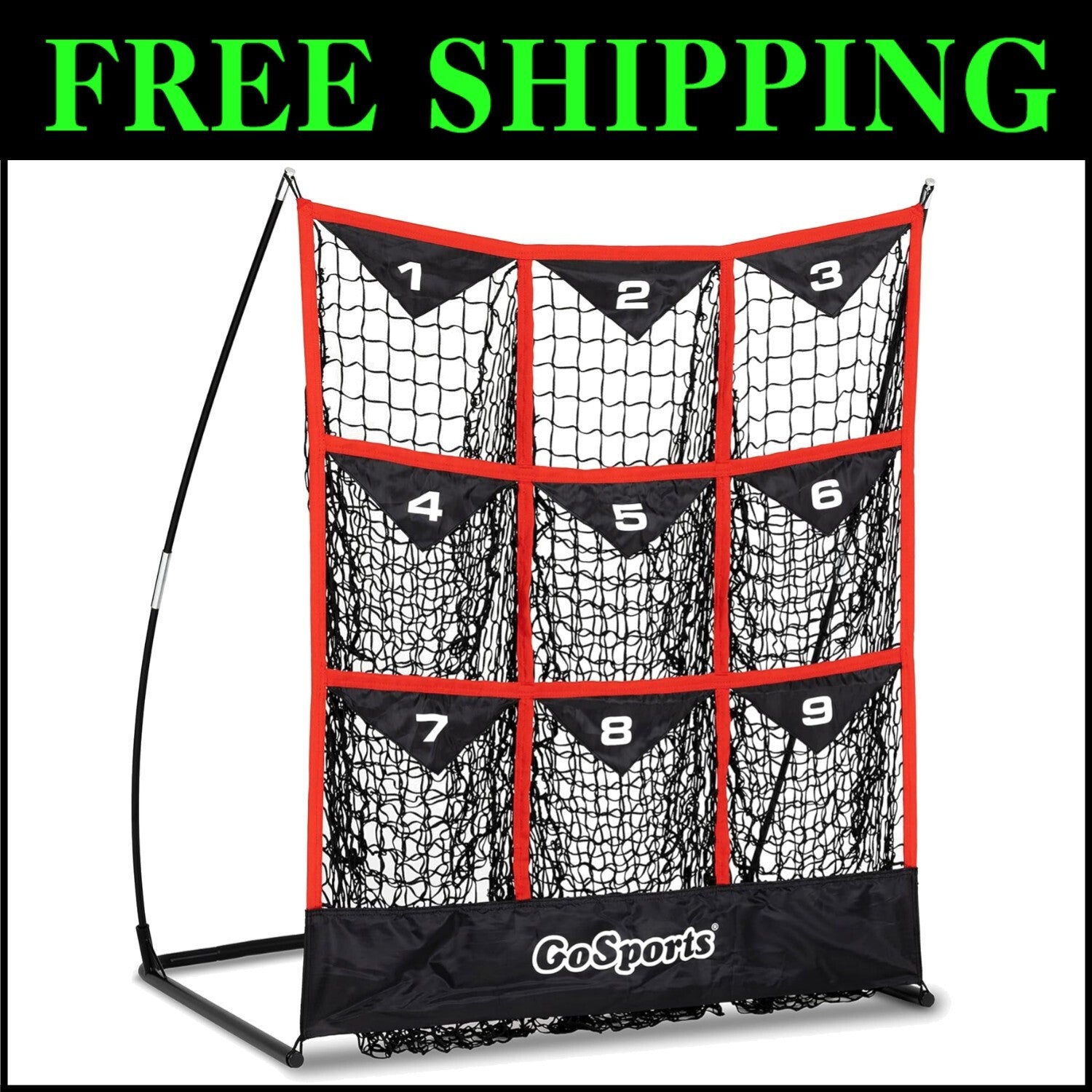 XL Strike Zone Pitching Target Net - Perfect for Baseball & Softball Training