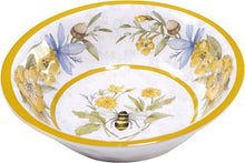 Load image into Gallery viewer, Charming Bee &amp; Floral 12-Piece Melamine Set for Spring &amp; Summer Entertaining